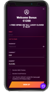 Ricky Casino app registration